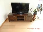 Teak houten TV- meubel, Huis en Inrichting, Ophalen, Minder dan 50 cm, Donker teak, 100 tot 150 cm