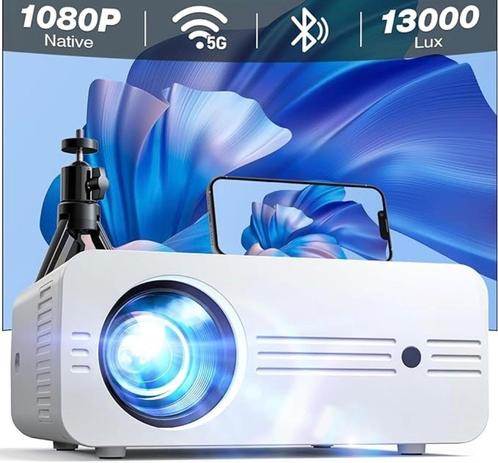 Beamer 5 G WIFI-13000 LUX, Audio, Tv en Foto, Beamers, Nieuw, LED, Full HD (1080), Ophalen of Verzenden