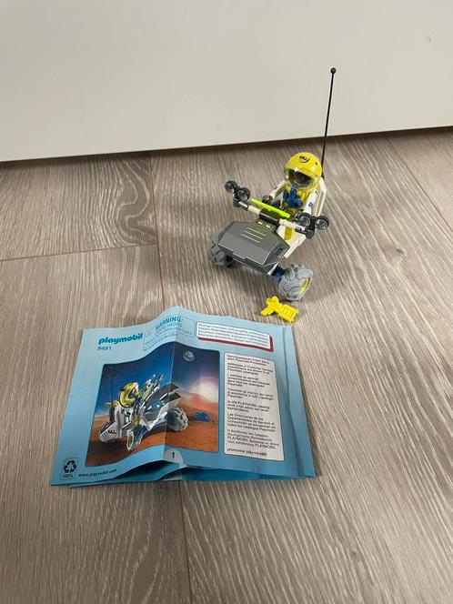 Playmobil 9491 Mars Trike met astranaut, Kinderen en Baby's, Speelgoed | Playmobil, Gebruikt, Complete set, Ophalen of Verzenden