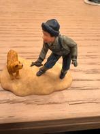 Luville Schattig beeldje van jongen met hond, Ophalen of Verzenden, Zo goed als nieuw