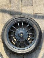 Vespa velg gestraald & gecoat met nieuwe band(grote trommel), Ophalen of Verzenden