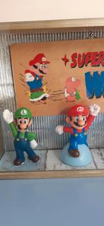 Mario +Luigie poppetjes in diorama, Verzamelen, Ophalen of Verzenden, Gebruikt