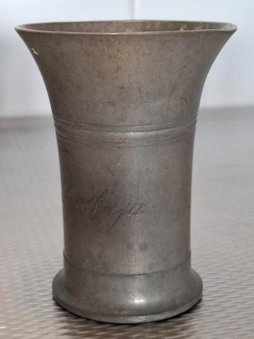 Tinnen Beker - Kamphof Tinnegieterij beschikbaar voor biedingen