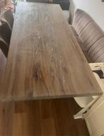 Eettafel van Goossens, Huis en Inrichting, Tafels | Eettafels, 100 tot 150 cm, 200 cm of meer, Zo goed als nieuw, Vijf personen of meer