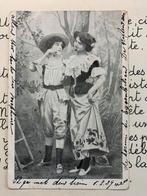 1906 Kersen eten (JJ), Verzamelen, Ansichtkaarten | Themakaarten, Ophalen of Verzenden, Voor 1920, Gelopen, Overige thema's