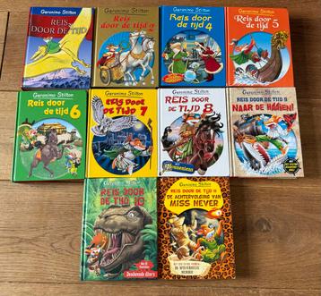 Geronimo Stilton Reis door de Tijd 1-11 (niet 3) beschikbaar voor biedingen
