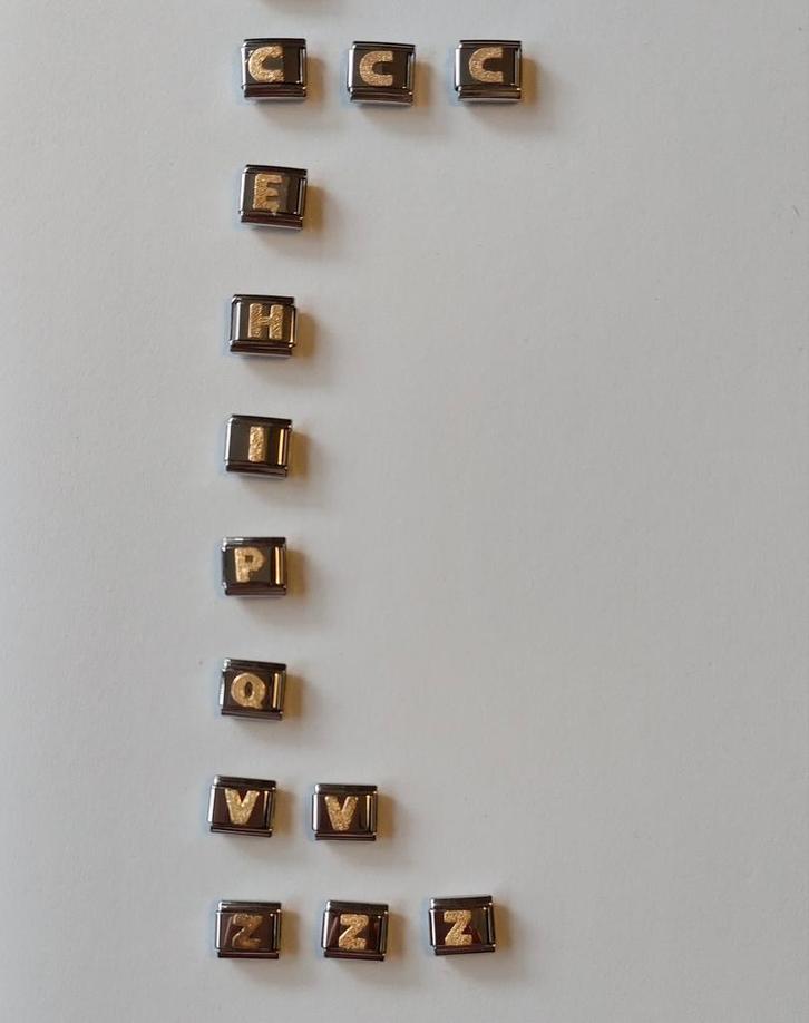 Bedels voor Nomination rekarmband, Sieraden, Tassen en Uiterlijk, Bedels, Nieuw, Overige merken, Overige materialen, 4 bedels of meer