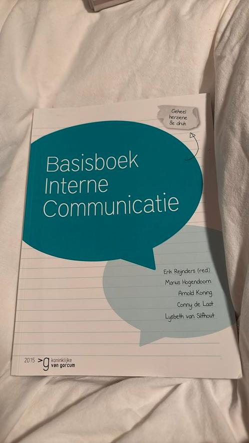Basisboek interne communicatie, Boeken, Wetenschap, Zo goed als nieuw, Sociale wetenschap, Verzenden
