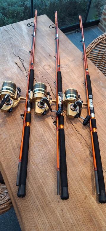 3 x Spinternieuwe colmic calibra- 3 x zgan Daiwa GS9. beschikbaar voor biedingen