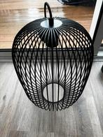 Moderne zwarte hanglamp, Huis en Inrichting, Lampen | Hanglampen, Ophalen, Zo goed als nieuw, Metaal, Minder dan 50 cm