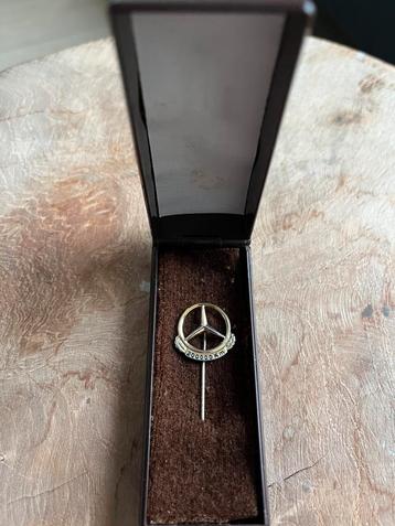 Mercedes spelt zilver vintage 