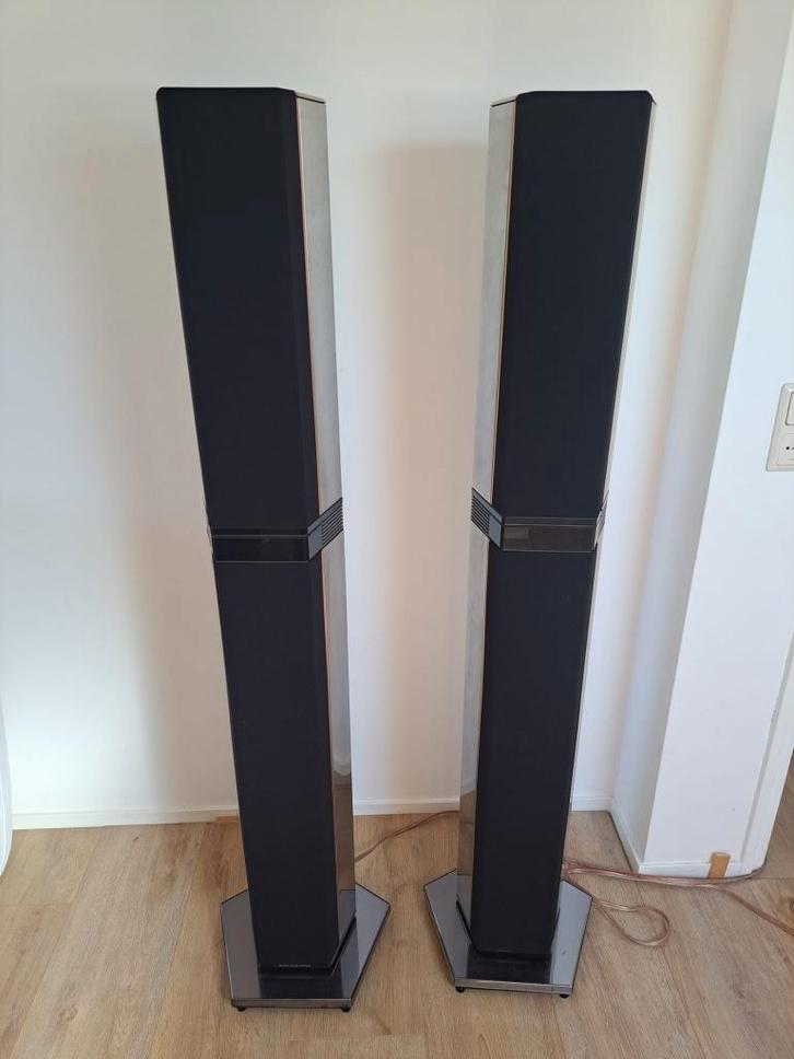 Bang & Olufsen Beovox penta 6611 luidsprekers, Audio, Tv en Foto, Luidsprekers, Gebruikt, Front, Rear of Stereo speakers, 60 tot 120 watt