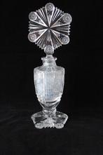 Antiek Boheems kristal parfumflesje 1930-1940, Antiek en Kunst, Antiek | Glas en Kristal, Ophalen of Verzenden