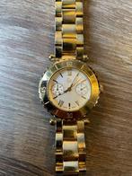 GC Guess gouden horloge 127513L1/13, Sieraden, Tassen en Uiterlijk, Horloges | Dames, Goud, Guess, Gebruikt, Ophalen of Verzenden