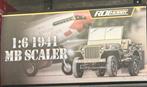MB Scaler”-militaire Jeep 1941, Ophalen, Nieuw, Overige schalen, Auto offroad