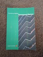 Constructieleer gewapend beton, Boeken, Ophalen of Verzenden, Zo goed als nieuw