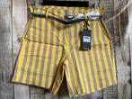 Maison Scotch/Scotch&Soda gave nieuwe chino short Mt 30, Maat 38/40 (M), Kort, Verzenden, Geel
