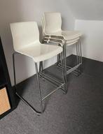 Barkrukken, Huis en Inrichting, Barkrukken, 4 krukken, Ophalen, Zo goed als nieuw, 60 tot 90 cm