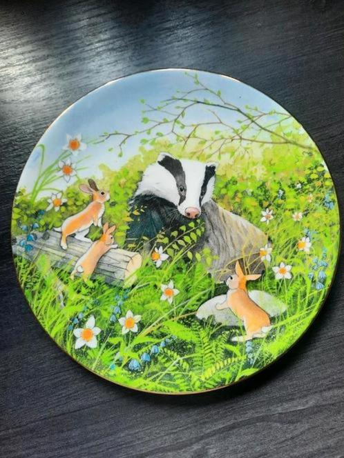 wandbord 'lente' . Walty Dudok - van Heel, Huis en Inrichting, Woonaccessoires | Wanddecoraties, Zo goed als nieuw, Ophalen of Verzenden