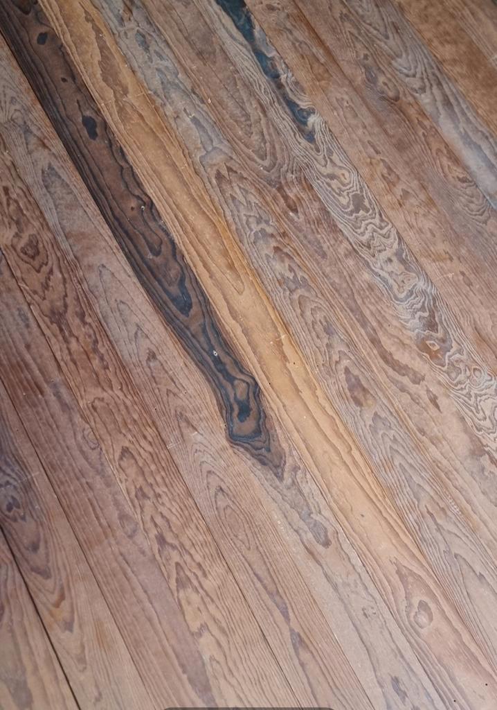 Oude Grenen vloerdelen Massief 2cm Amerikaans grenen parket, Hobby en Vrije tijd, Overige Hobby en Vrije tijd, Gebruikt, Ophalen