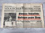 NSDAP krant - Völkischer Beobachter 28 mei 1938, Verzamelen, Ophalen of Verzenden, Duitsland