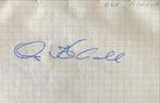 Ove Kindvall Handtekening - Feyenoord Legende 1971 Zweden, Ophalen of Verzenden, Gebruikt, Feyenoord, Poster, Plaatje of Sticker