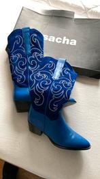 Blauwe Suède Cowboylaarzen, Kleding | Dames, Schoenen, Hoge laarzen, Blauw, Nieuw, Ophalen of Verzenden