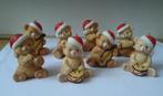 Kerst muziekbeertjes 8 stuks., Ophalen of Verzenden, Zo goed als nieuw
