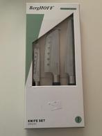 Berghoff Messenset 3 Delig NIEUW  Sint - Kerst TIP!!, Ophalen of Verzenden, Nieuw, Rvs of Chroom, Los bestek