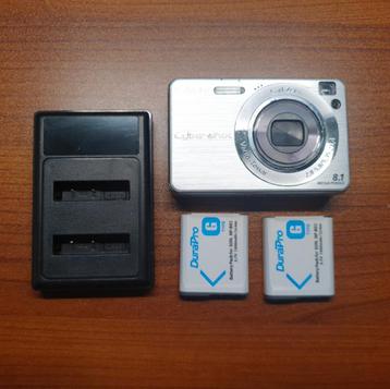 Sony DSC-W130 Silver + 2 Batteries beschikbaar voor biedingen