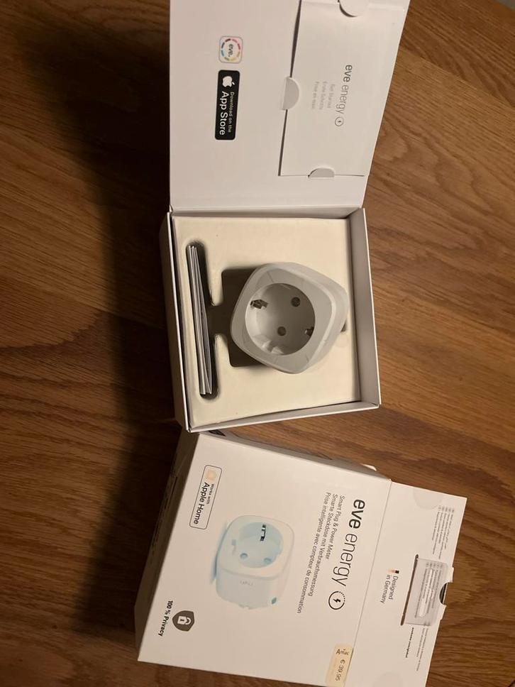 Eve Energy Smart Plug - Energie Monitor, Computers en Software, Powerlines, Zo goed als nieuw, Ophalen of Verzenden