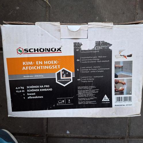 Schönox kimband kim- en hoekafdichtingsset .badkamer, Doe-het-zelf en Verbouw, Tegels, Zo goed als nieuw, Wandtegels, Overige materialen