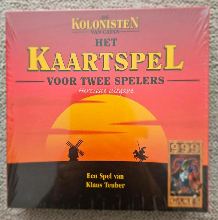 Kolonisten van Catan: Het Kaartspel - nieuw in folie geseald, Hobby en Vrije tijd, Gezelschapsspellen | Bordspellen, Nieuw, Een of twee spelers