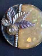 Sjiek broche, Sieraden, Tassen en Uiterlijk, Broches, Ophalen of Verzenden, Zo goed als nieuw, Blauw, Overige materialen