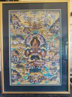 Handgeschilderd Tibetaanse Thangka, Antiek en Kunst, Ophalen