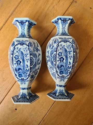 Delftsblauwe Vazen Set - 31cm Hoog beschikbaar voor biedingen