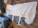 Ektorp 3 zits bank hoes wit, Huis en Inrichting, Ophalen, Gebruikt, Wit, Tweepersoons