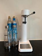 Aarke Carbonator 2 Wit + 2 Flessen + CO2, Ophalen of Verzenden, Gebruikt