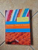 M. van der Stoep - Tijd voor ... haken en breien!, Breien en Haken, Ophalen of Verzenden, Zo goed als nieuw, M. van der Stoep