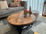 Salontafel mangohout, Ophalen, Gebruikt, Rond, 50 tot 100 cm