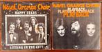 2x Nederbeat: Navel Orange Choir - Play Back / Happy Stars, Gebruikt, 7 inch, Single, Ophalen of Verzenden