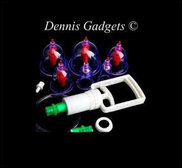 Dennis Gadgets :Chinese Cuppingset ( 12 Cups ) of ( 6 Cups) beschikbaar voor biedingen