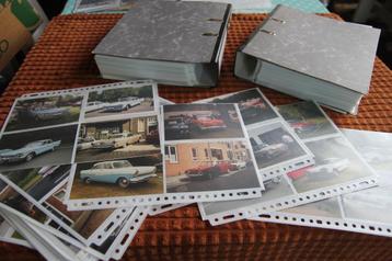 2 grote mappen met circa 1250 autofoto's beschikbaar voor biedingen
