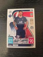 Lionel Messi New Signing Topps Match Attax, Ophalen of Verzenden, Zo goed als nieuw, Buitenlandse clubs, Spelerskaart