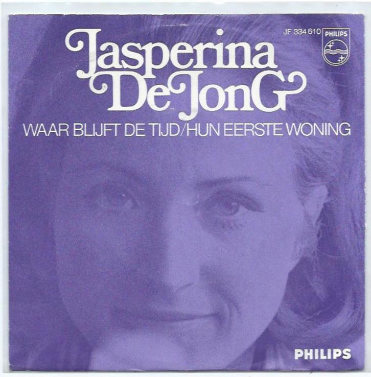 Jasperina de Jong- Waar blijft de Tijd, Cd's en Dvd's, Vinyl | Nederlandstalig, Zo goed als nieuw, Levenslied of Smartlap, Overige formaten