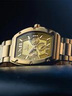 Goud heren horloge, Ophalen of Verzenden, Zo goed als nieuw, Goud, Overige merken