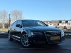AUDI A8 4.2 FSI QUATTRO 273 kW 2011 Zwart, Auto's, Audi, 371 pk, Zwart, Bedrijf, 4163 cc