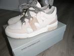 MANFIELD sneakers wit/beige echt leer mt 39, NP 109,95 euro, Overige kleuren, Ophalen of Verzenden, Manfield, Sneakers of Gympen