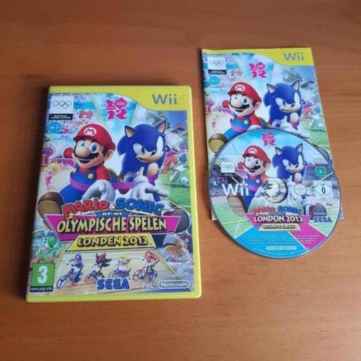 OPRUIMEN | Wii | Mario & Sonic at the LONDON 2012, Spelcomputers en Games, Games | Nintendo Wii, Gebruikt, Sport, 3 spelers of meer