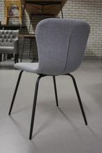 Nieuwe hippe grijze eetkamerstoelen Fenna Light & Living, Huis en Inrichting, Ophalen, Nieuw, Metaal, Grijs